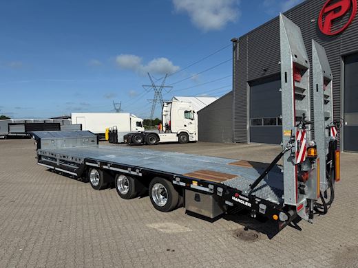 Hangler 3-aks AgroLine maskintrailer med hjulbrønde Maskintrailer - 2