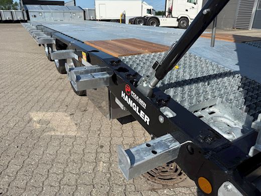 Hangler 3-aks AgroLine maskintrailer med hjulbrønde Maskintrailer - 23