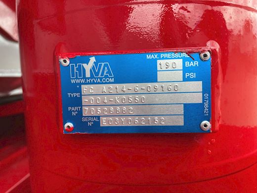 Benalu 4-aks 36m3 tiptrailer alu-chassis Tip - 11