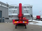 Benalu 4-aks 36m3 tiptrailer alu-chassis Tip - 6
