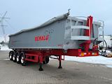 Benalu 4-aks 36m3 tiptrailer alu-chassis Tip - 5