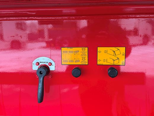 Benalu 4-aks 36m3 tiptrailer alu-chassis Tip - 12