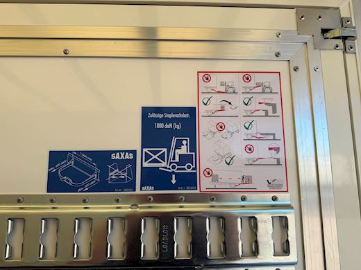 DAF XB 230 Fast Kasse m. lift Fast kasse - 9