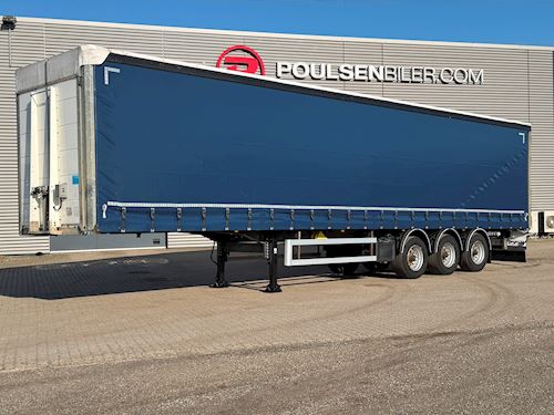 Nordic Trailer 3-aks gardintrailer, hårdttræ, anti-ice tag, Gardin