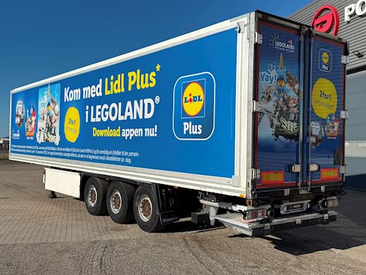Krone 3-aks Køletrailer m. 2-temp Køle - 2