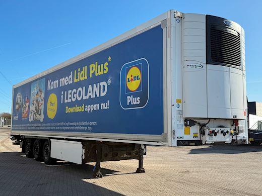 Krone 3-aks Køletrailer m. 2-temp Køle - 5