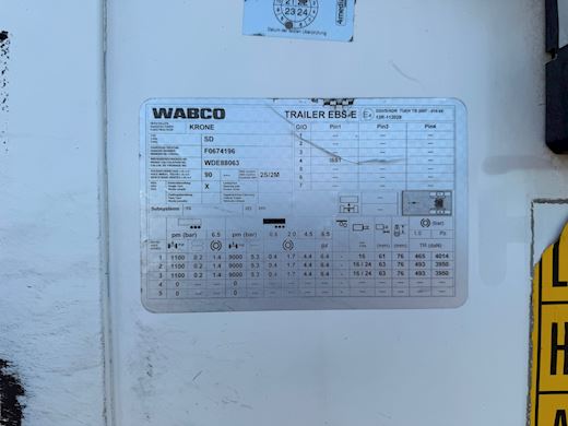 Krone 3-aks Køletrailer m. 2-temp Køle - 18