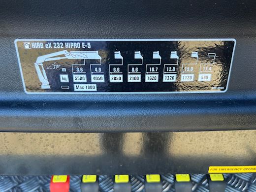 Volvo FH540 Aero m. Hiab 232 Hipro E5 Hejs/kran - 34