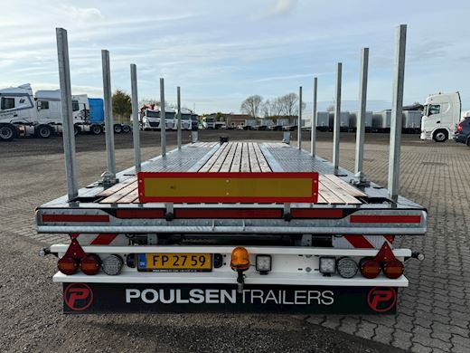 Hangler 3-aks 6,90m maskinkærre + løse ramper DEMO Maskinkærre - 3