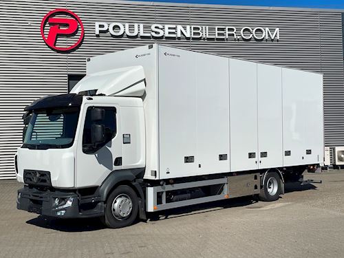 Renault D16.280 Foldedørskasse, Fast kasse