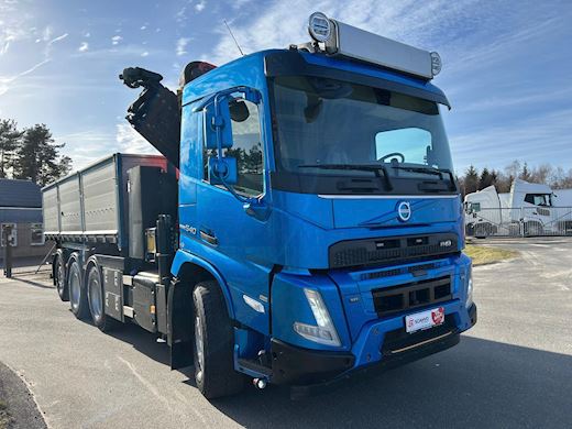 Volvo FMX 540 8x4 Tridem - Palfinger PK34002 Tip/kran - 8