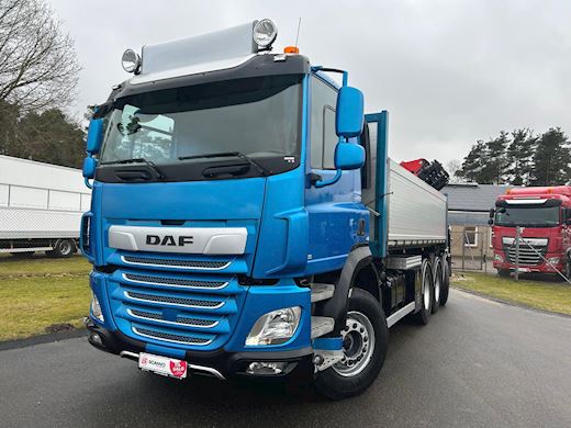 DAF CF 530 FAW 8x4*4 - Palfinger PK26002 Tip/kran - 7