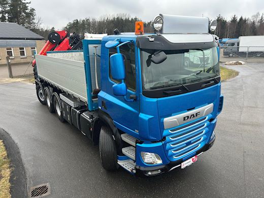 DAF CF 530 FAW 8x4*4 - Palfinger PK26002 Tip/kran - 6