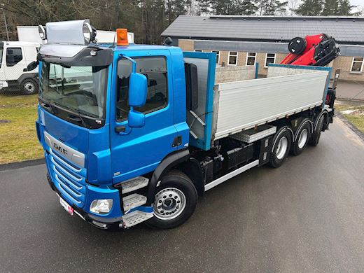 DAF CF 530 FAW 8x4*4 - Palfinger PK26002 Tip/kran - 1