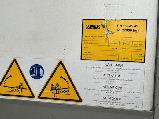 Schmitz 3-aks bokstrailer m. double-stock Boks Trailer - 12