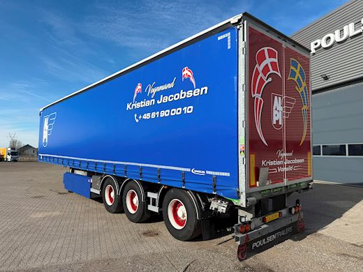 Hangler 3-aks Scandic m. hæve + skydetag Curtain-Sider - 2