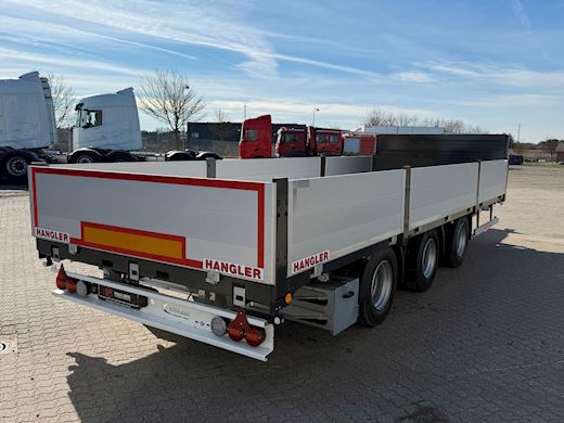 Hangler 3-aks kærre alu-sider + alu-ramper pritsche - 4