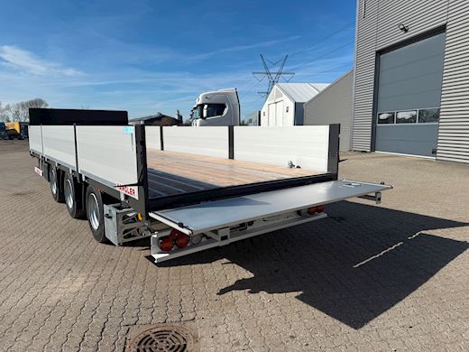 Hangler 3-aks kærre alu-sider + alu-ramper pritsche - 10