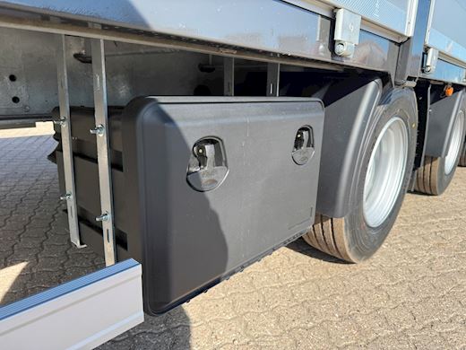 Hangler 3-aks kærre alu-sider + alu-ramper pritsche - 14