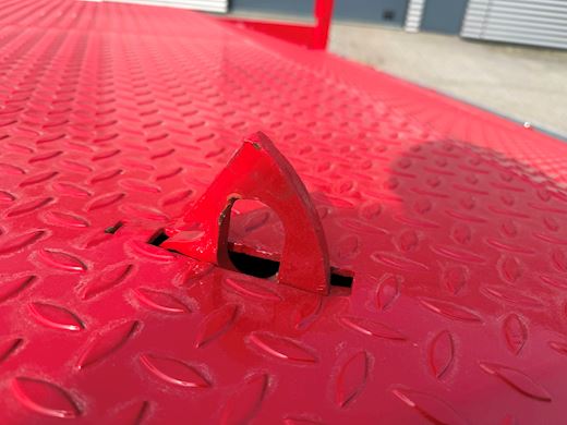 Hangler 2-aks 14-tons kærre med ramper Maskinkærre - 8