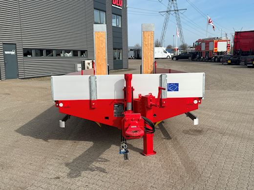 Hangler 2-aks 14-tons kærre med ramper Maskinkærre - 6