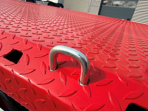 Hangler 2-aks 14-tons kærre med ramper Maskinkærre - 9