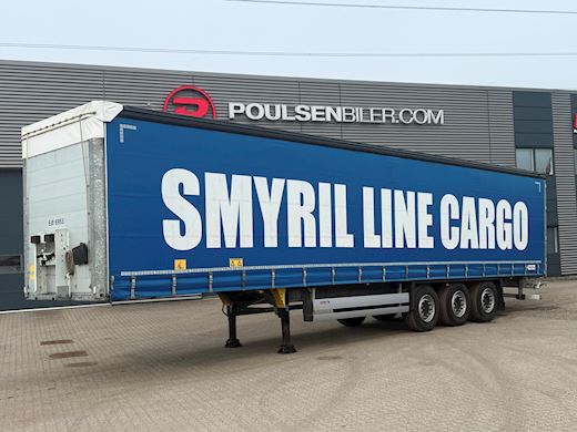 Schmitz 3-aks gardintrailer Gardin - 1