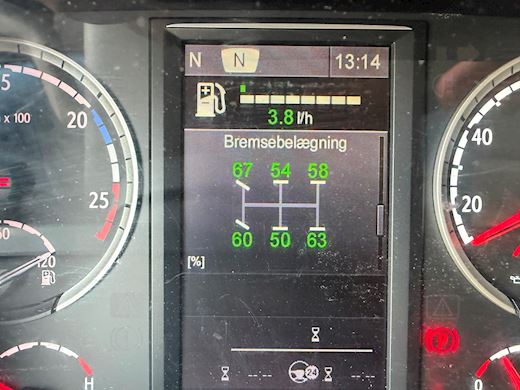 Scania R580 V8 6x4 tandem Trækker - 24