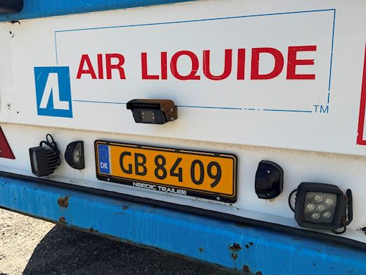 Nordic Trailer HRD 3-aks ADR containerchassis 20+30-fod Containerchassis - 9