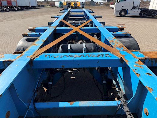 Nordic Trailer HRD 3-aks ADR containerchassis 20+30-fod Containerchassis - 8