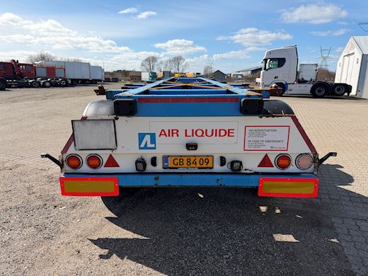 Nordic Trailer HRD 3-aks ADR containerchassis 20+30-fod Containerchassis - 3
