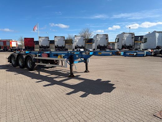 Nordic Trailer HRD 3-aks ADR containerchassis 20+30-fod Containerchassis - 5