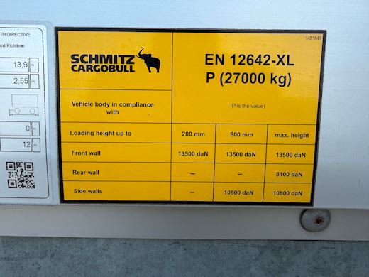 Schmitz 3-aks bokstrailer double-stock + alubund Boks Trailer - 29