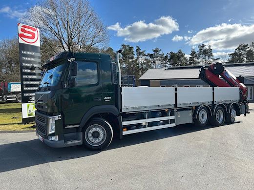 Volvo FM420 M. HMF 3220K6 Kran Fast lad - 3