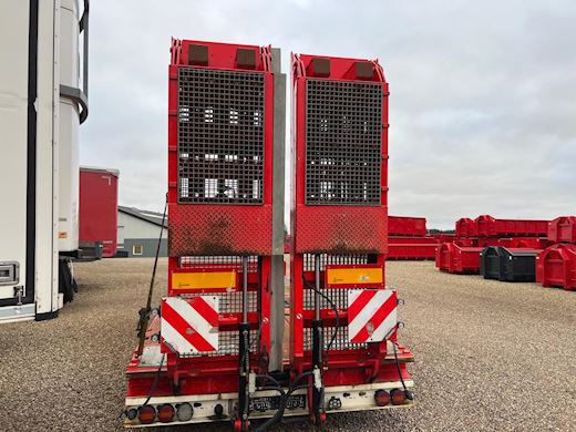 Kel-Berg 2-aks 11m maskintrailer m. udtræk Udtrækkelig - 4