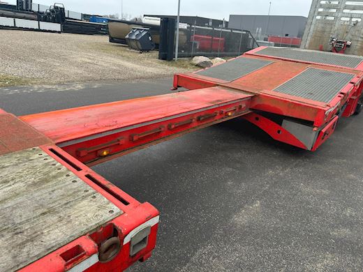 Kel-Berg 2-aks 11m maskintrailer m. udtræk Udtrækkelig - 7