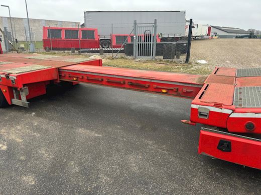 Kel-Berg 2-aks 11m maskintrailer m. udtræk Udtrækkelig - 6