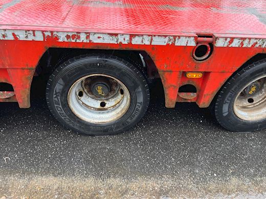 Danson 3-aks 12m åben trailer Nedbygget - 6