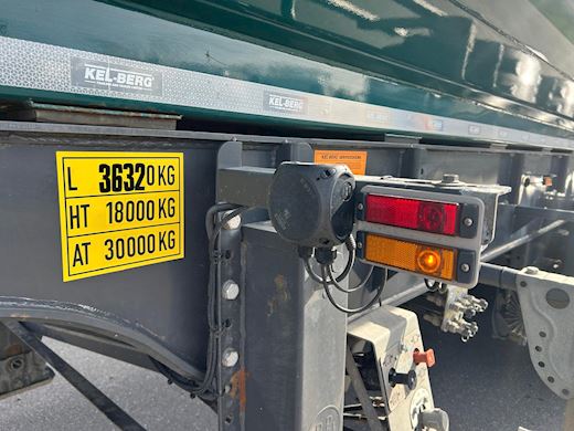 Kel-Berg 4-aks Hardox tiptrailer Tip - 12