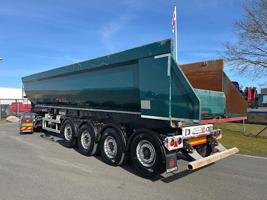 Kel-Berg 4-aks Hardox tiptrailer Tip - 2