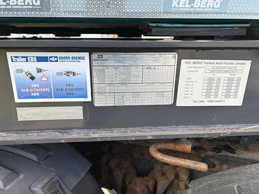 Kel-Berg 4-aks Hardox tiptrailer Tip - 14