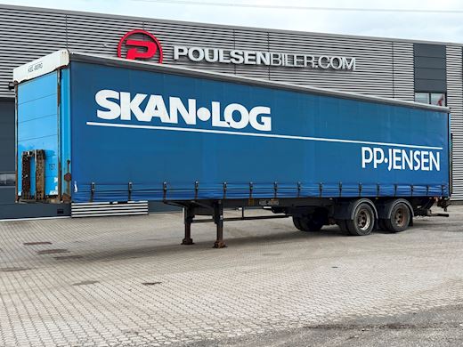 Kel-Berg 13,60m 2-aks citytrailer Zepro lift City - 1