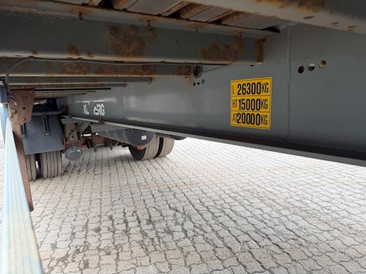 Kel-Berg 13,60m 2-aks citytrailer Zepro lift City - 9