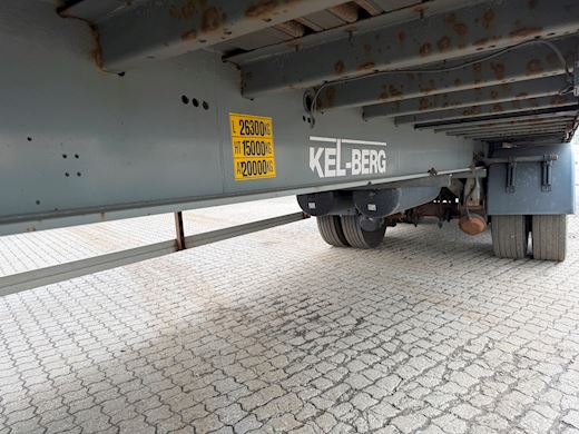 Kel-Berg 13,60m 2-aks citytrailer Zepro lift City - 8
