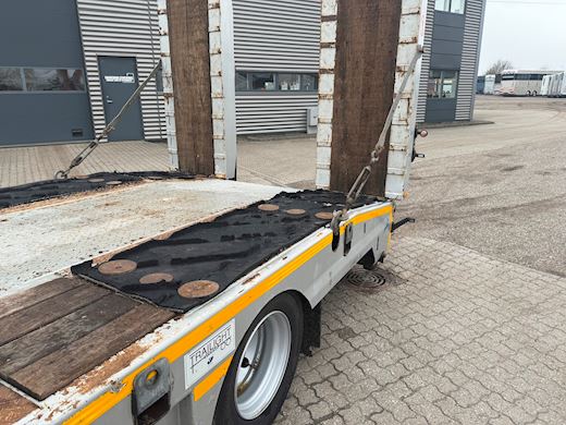 Ceylan 3-aks Maskintrailer m. hydrauliske ramper Maskintrailer - 10
