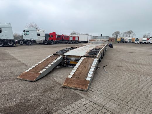 Ceylan 3-aks Maskintrailer m. hydrauliske ramper Maskintrailer - 14