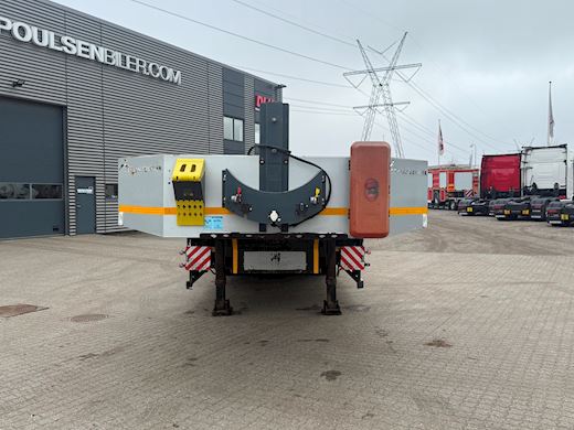 Ceylan 3-aks Maskintrailer m. hydrauliske ramper Maskintrailer - 6