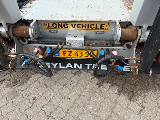 Ceylan 3-aks Maskintrailer m. hydrauliske ramper Maskintrailer - 19