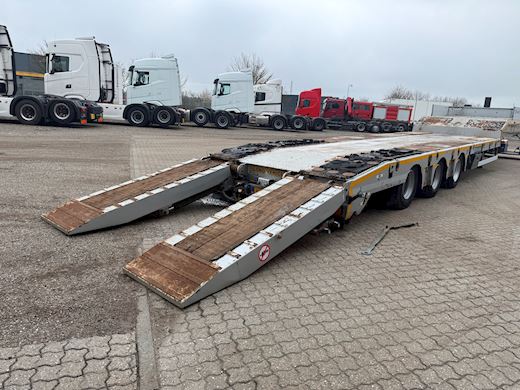 Ceylan 3-aks Maskintrailer m. hydrauliske ramper Maskintrailer - 15