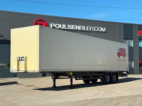 Schmitz 2-aks boks trailer, Boks Trailer